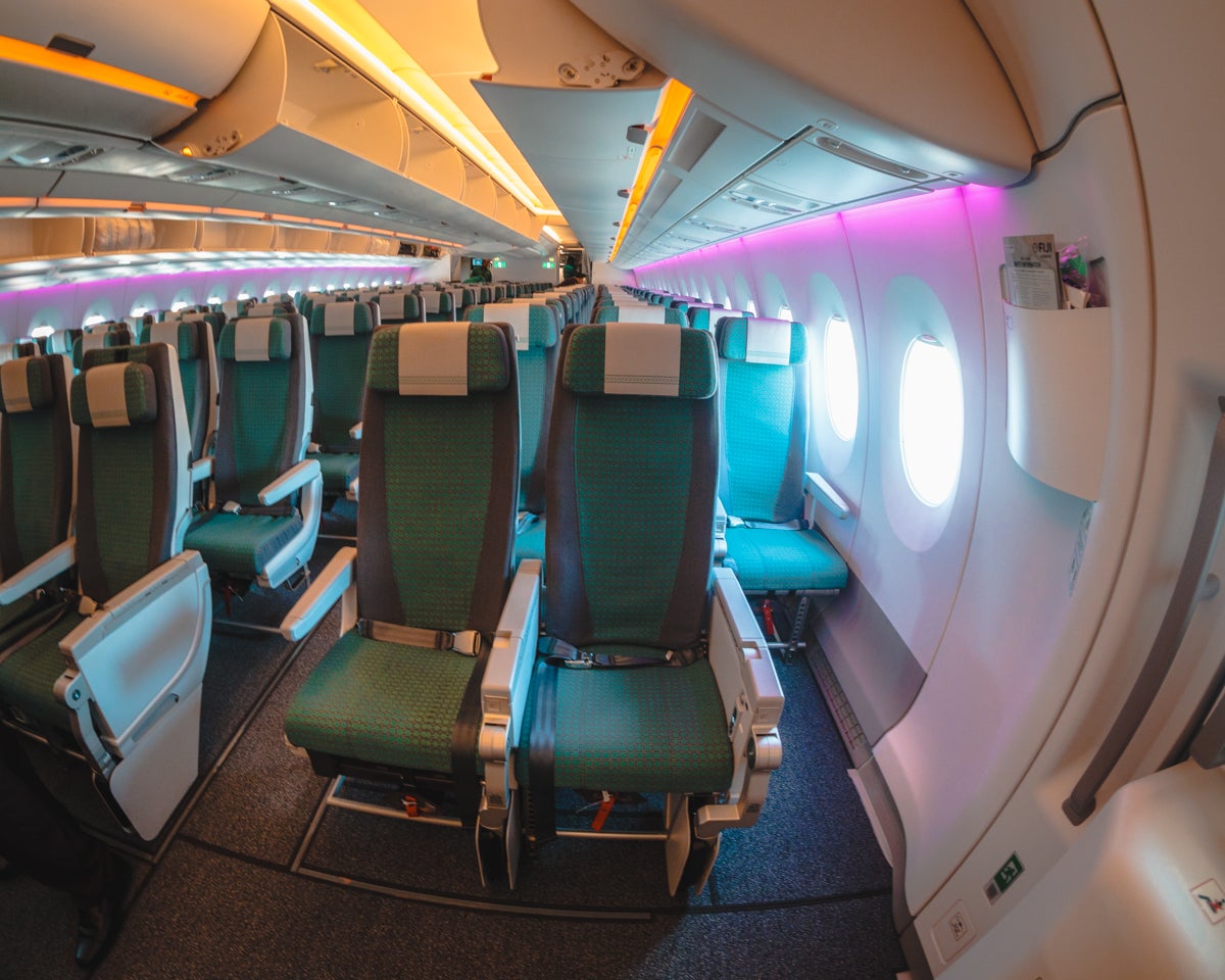Fiji Airways Airbus A350 Economy Class Seat 52A
