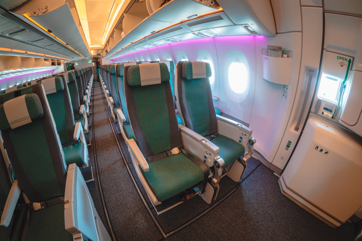 Fiji Airways Airbus A350 Economy Class Exit Row Seats