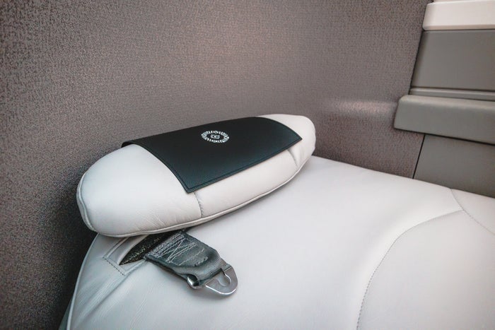 Fiji Airways Airbus A350 Business Class Integrated Headrest