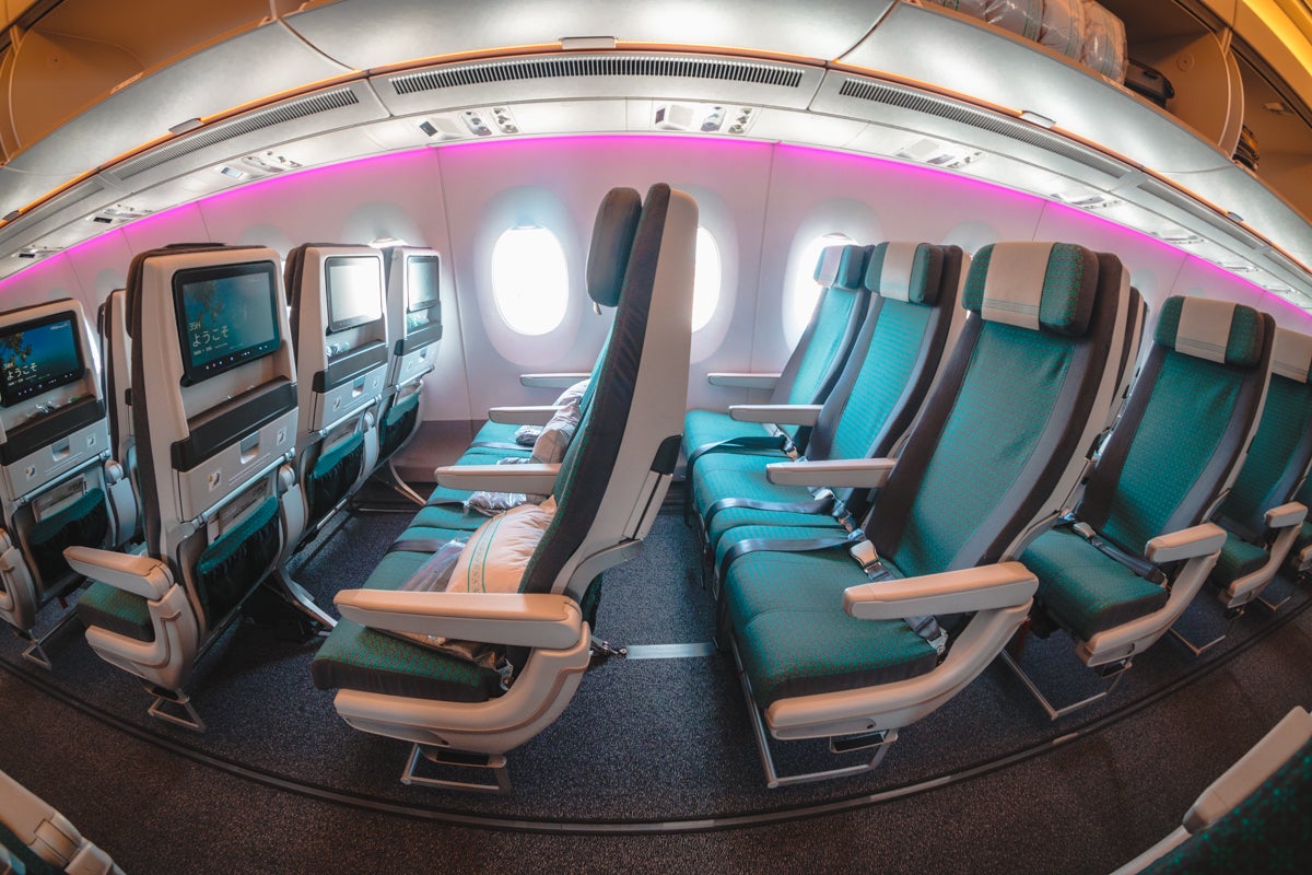 Fiji Airways Airbus A350 Economy Class Leg Room