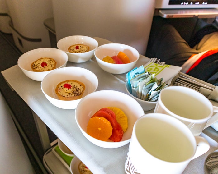 Fiji Airways Airbus A350 Business Class Dessert Trolley
