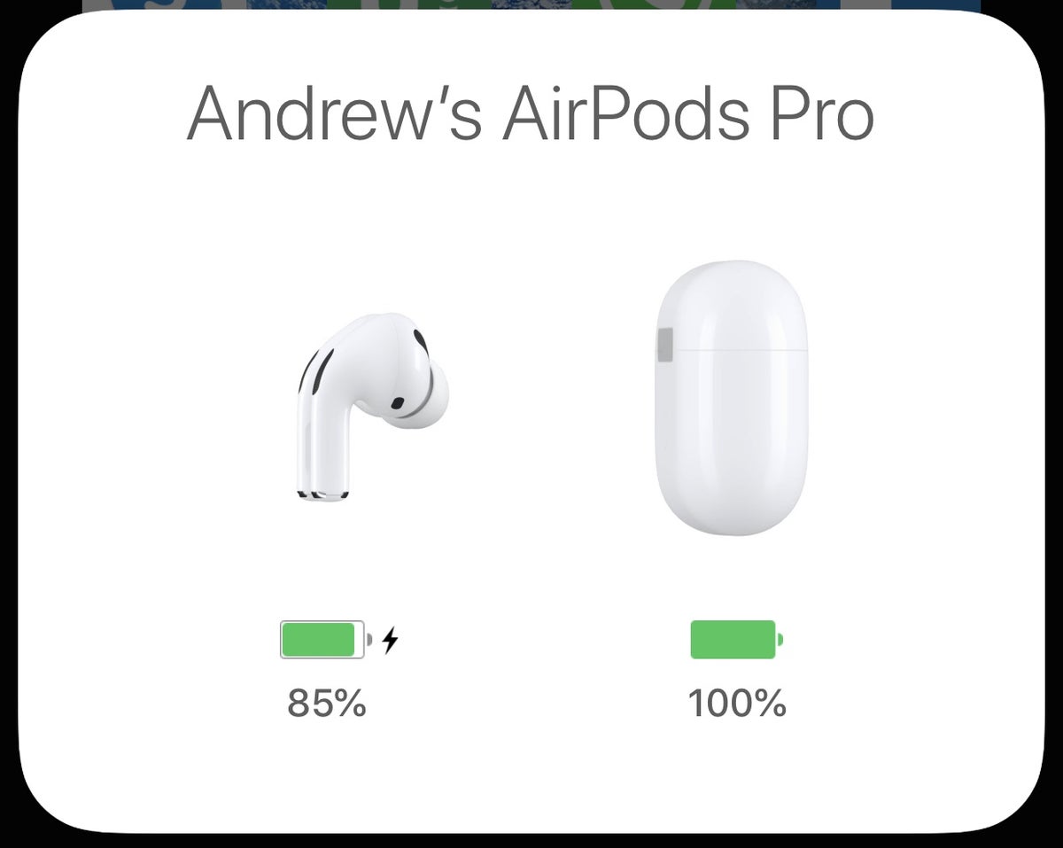 AirPods Pro Screen on iPhone