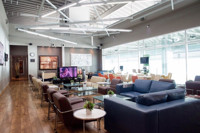 Amex Lounge TLC Couches