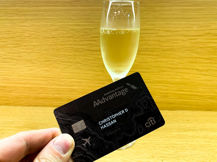 Citi AAdvantage Executive Card GIG Citi Aadvantage Executive Card GIG champagne