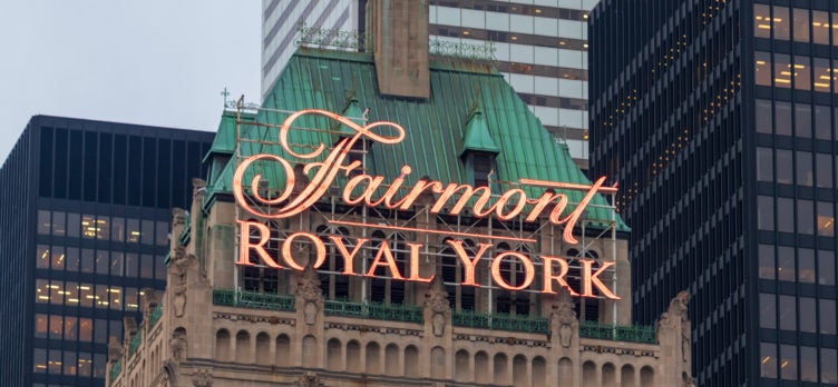 Fairmont Royal York Hotel in Toronto