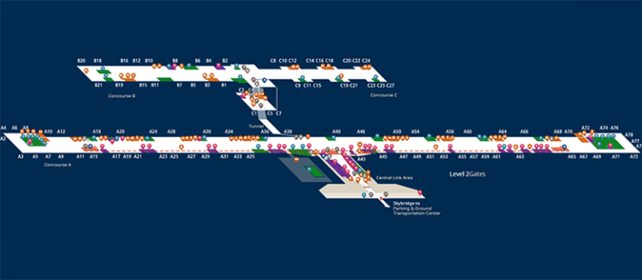 Detroit Metropolitan Wayne County Airport [DTW] - Terminal Guide