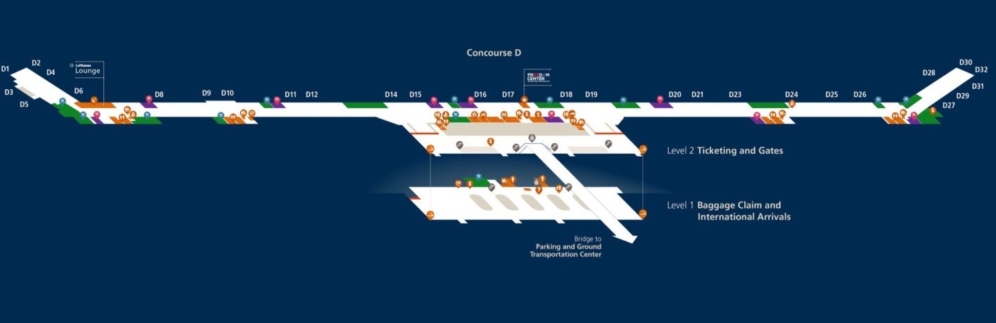 Detroit Metropolitan Wayne County Airport [DTW] - Terminal Guide