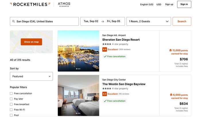 Booking Hotels in Chicago Through Alaska’s Rocket Miles Portal Rocketmiles Alaska Airlines Atmos Rewards search