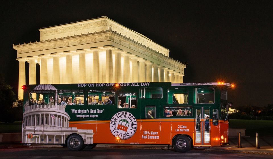 Washington DC Nightime Trolley Tour
