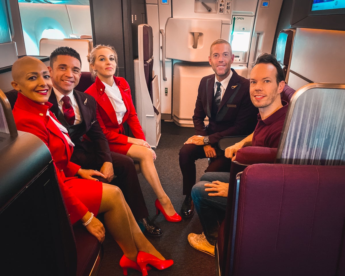 The Fabulous Virgin Atlantic Crew of VS138