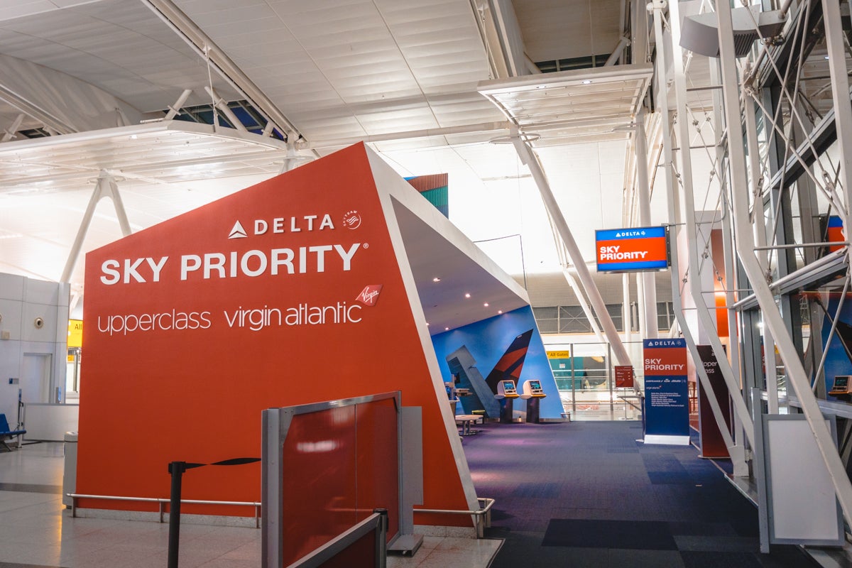 Virgin Atlantic Upper Class Check-In Entrance JFK Airport