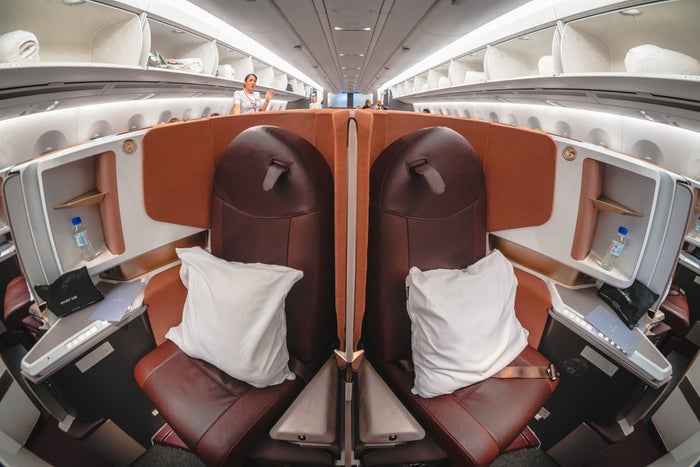 Virgin Atlantic Airbus A350 Upper Class Middle Seats