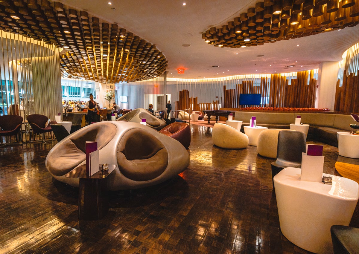 Virgin Atlantic Clubhouse JFK Lounge Area
