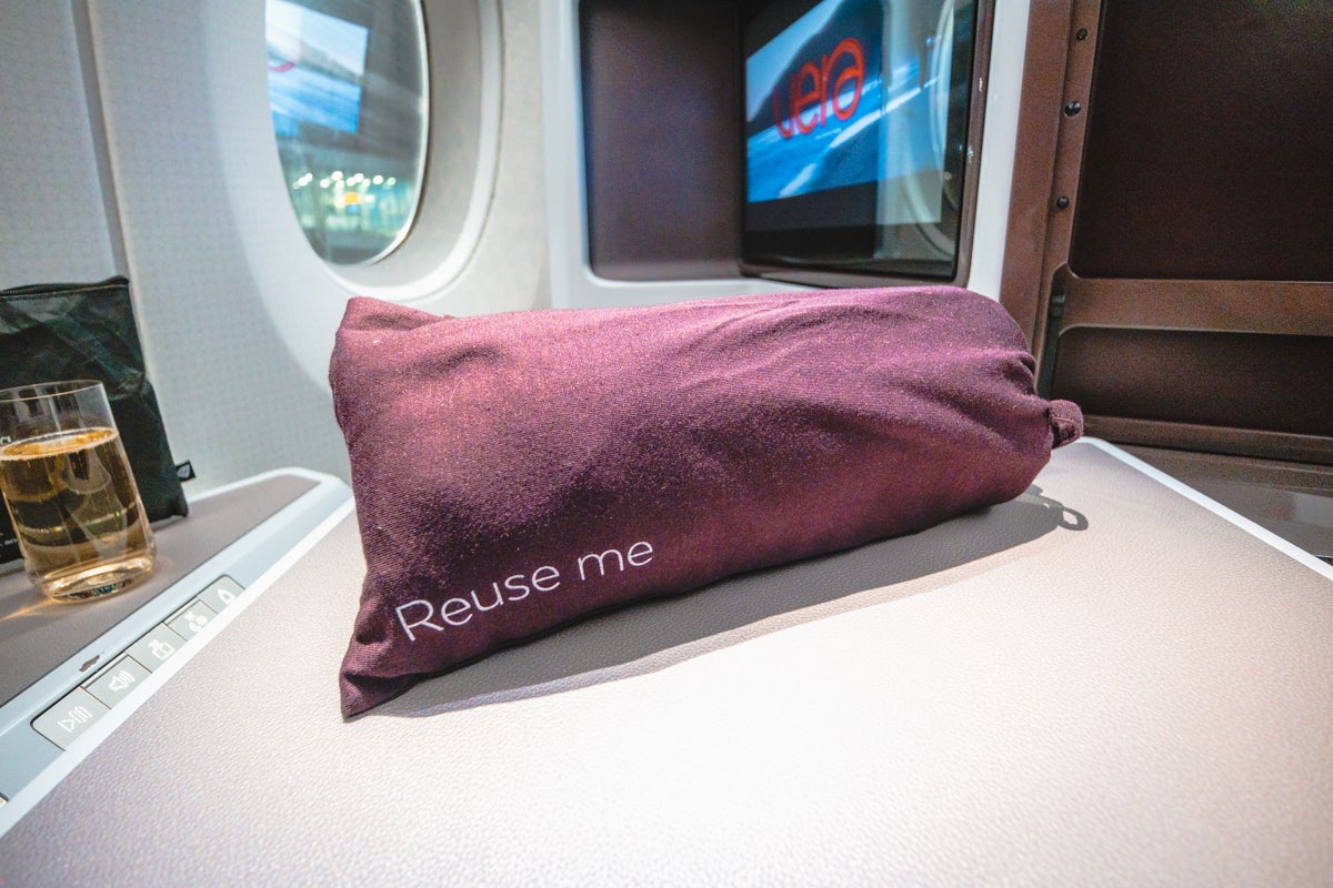 Virgin Atlantic Airbus A350 overklasse Sleep Suit