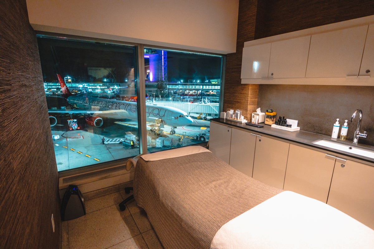 Virgin Atlantic Clubhouse JFK Spa Treatment Room