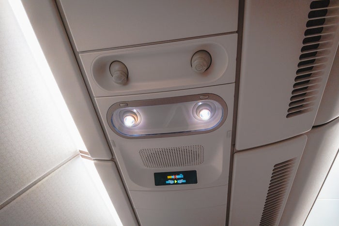 Virgin Atlantic Airbus A350 Individual Air Nozzles