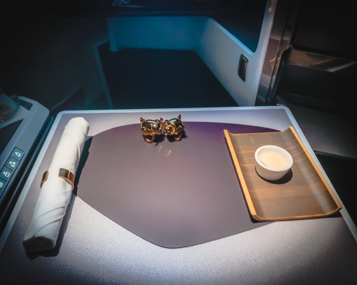 Virgin Atlantic Airbus A350 Upper Class Place Setting