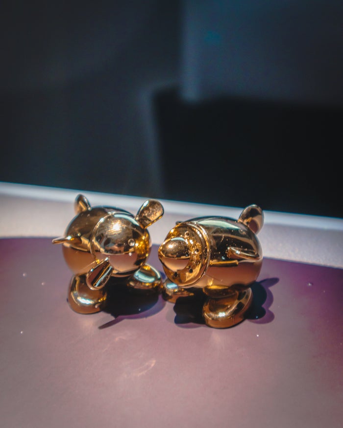 Virgin Atlantic Airbus A350 Upper Class Wilbur & Orville Salt & Pepper Shakers