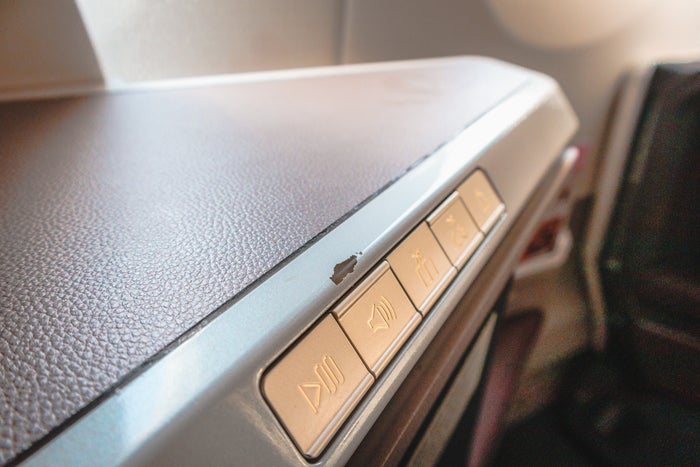 Virgin Atlantic Airbus A350 Upper Class Wear & Tear