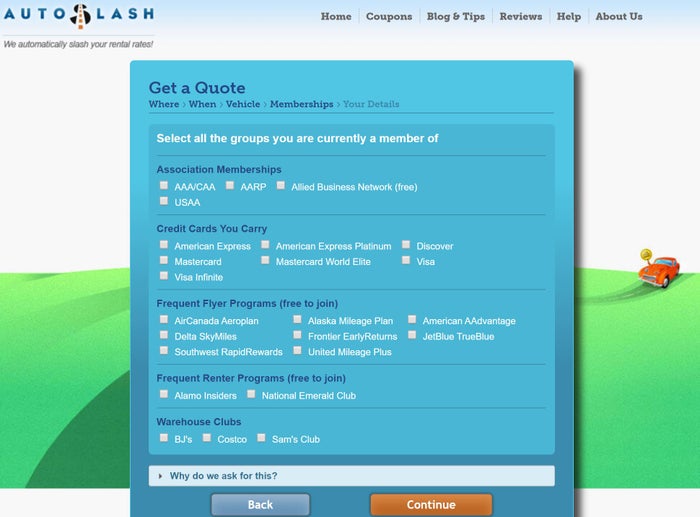 AutoSlash Quote Form