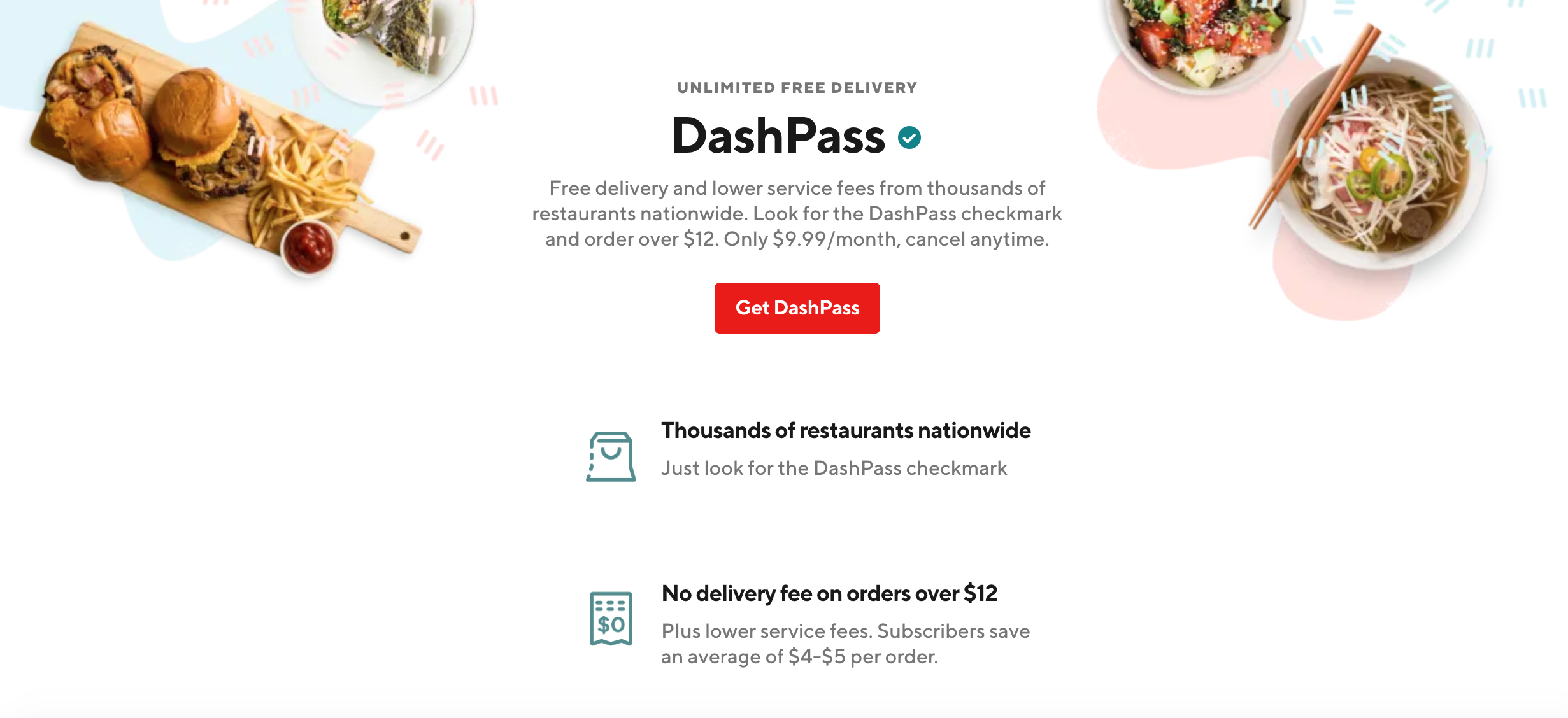 dashpass doordash