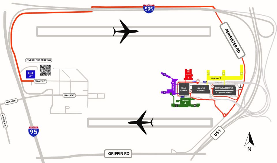 Ft Lauderdale Hollywood Airport Fll Full Terminal Guide