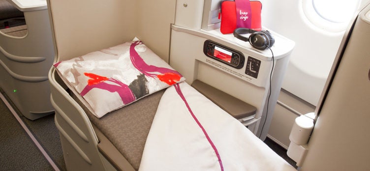 Iberia Business Class Bed