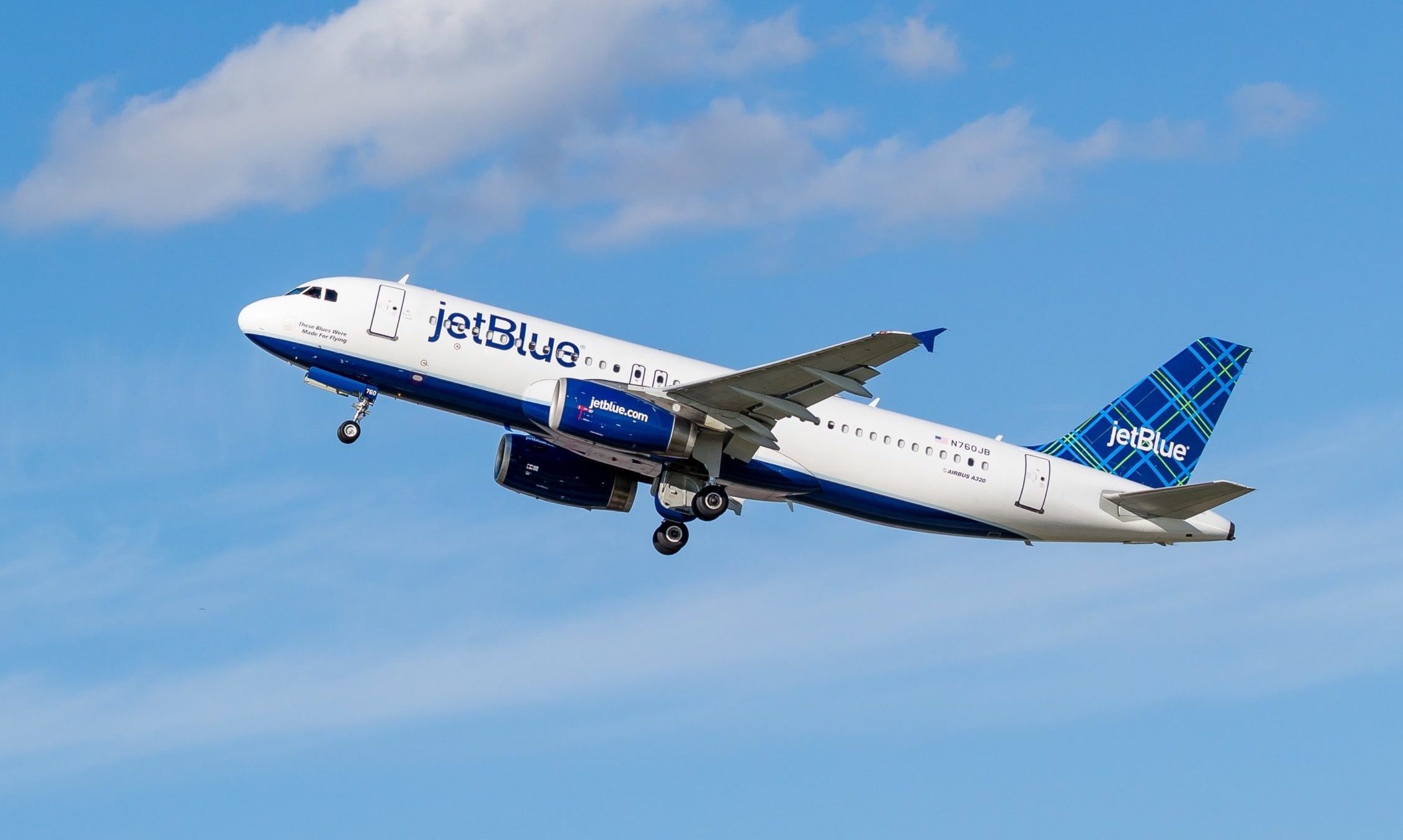 JetBlue Plane Taking Off