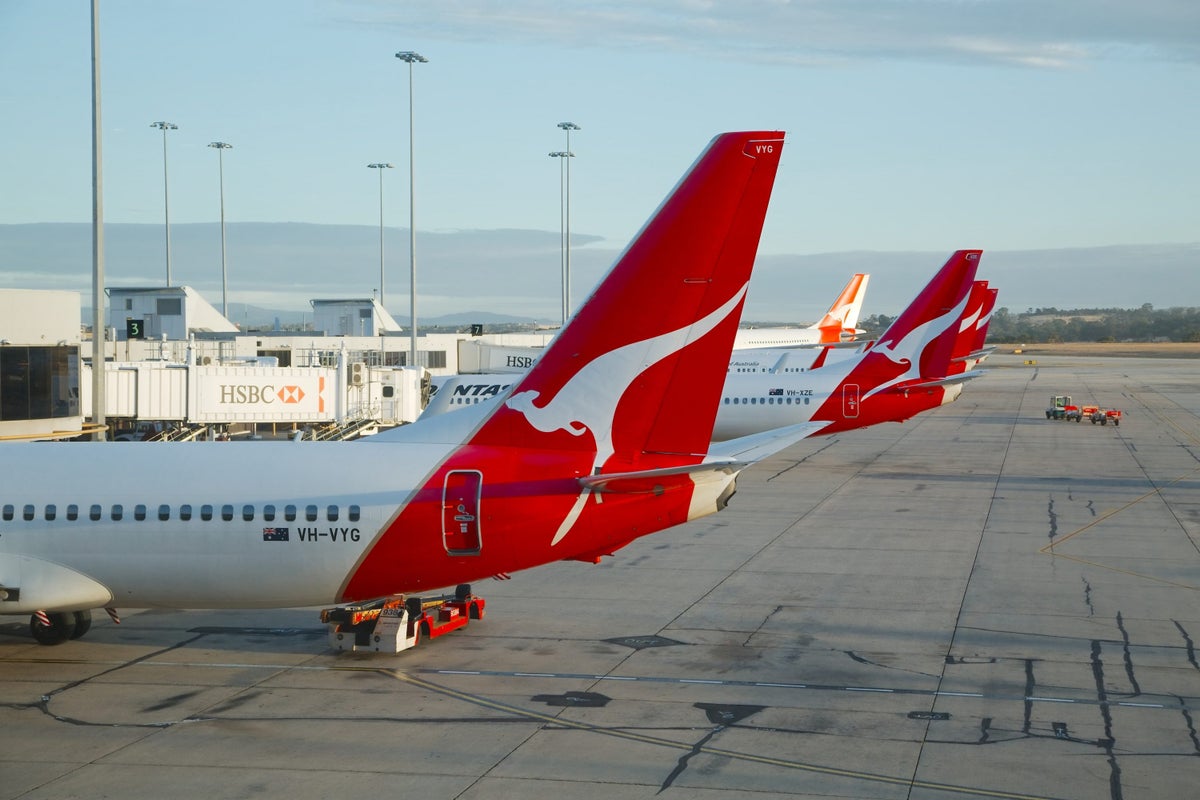 Qantas Tails Melbourne
