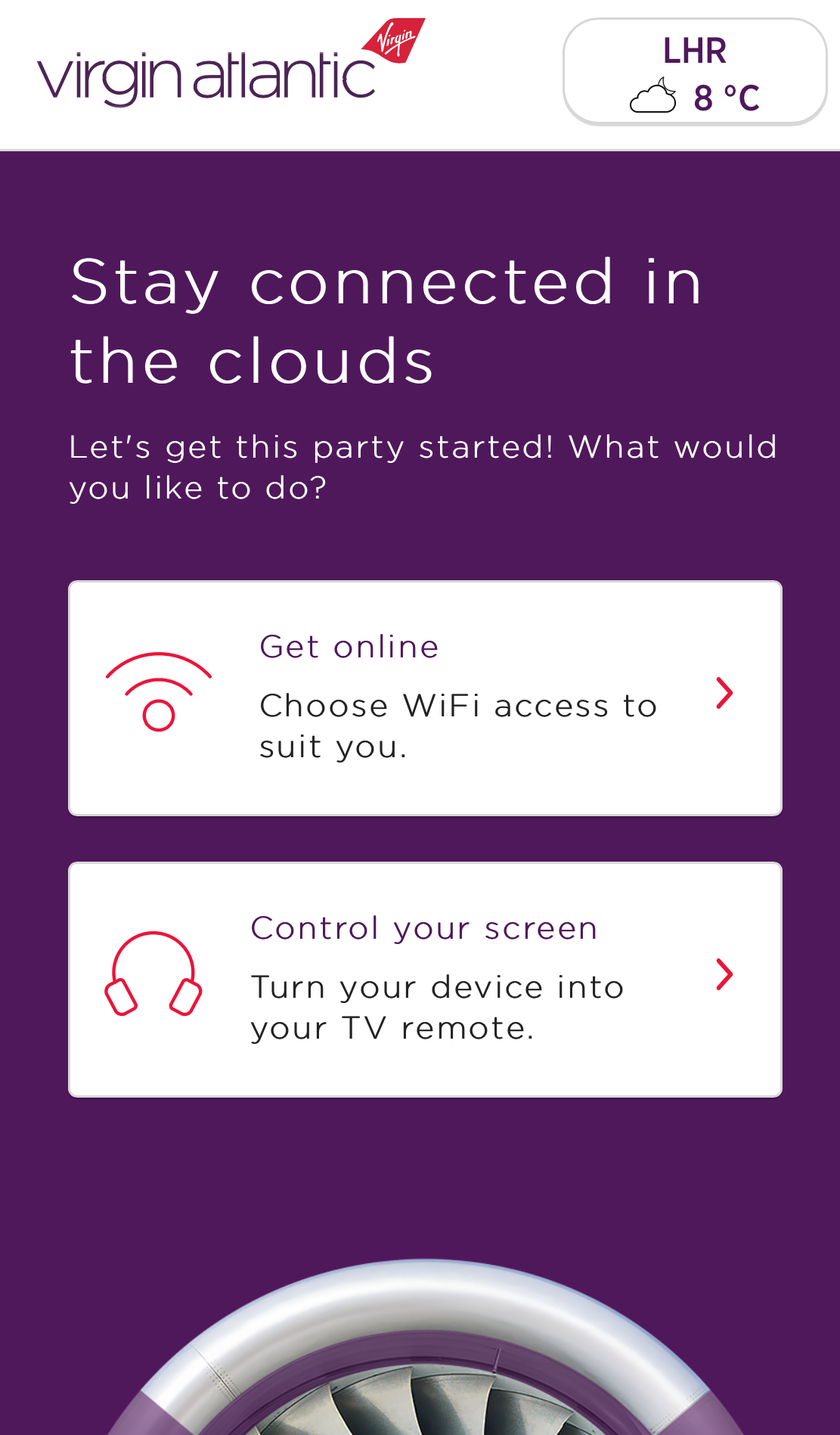 Virgin Atlantic Airbus A350 Wi-Fi gratuito