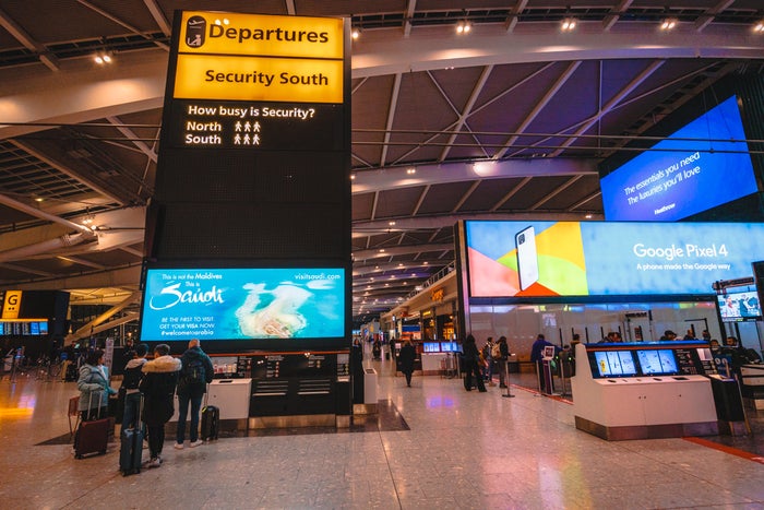 London Heathrow Terminal 5 Security