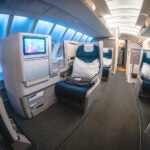 41 British Airways Boeing 747 Club World Business Class Seat 63J