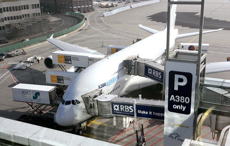 A380 ground servicing tests