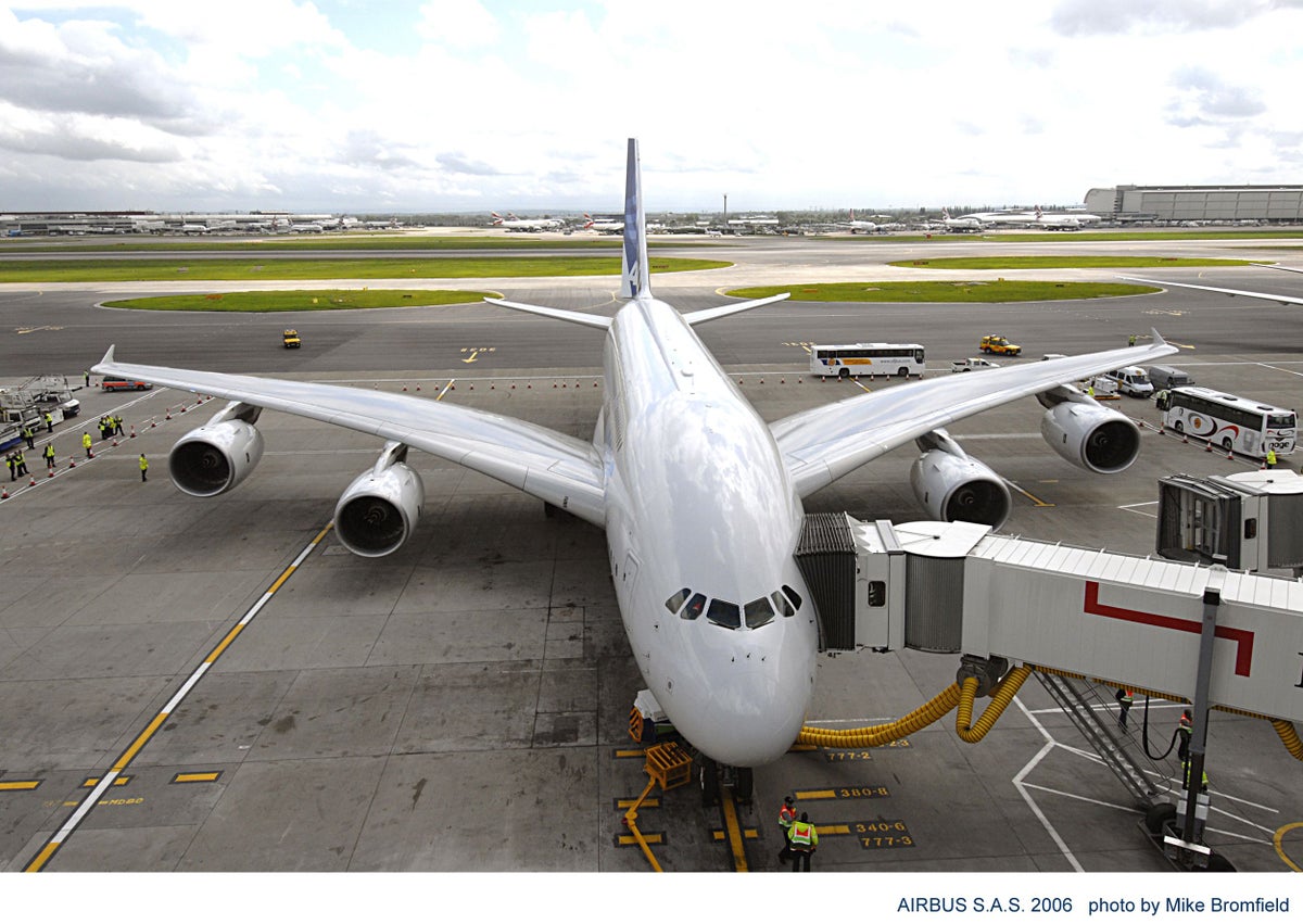 A380 parking