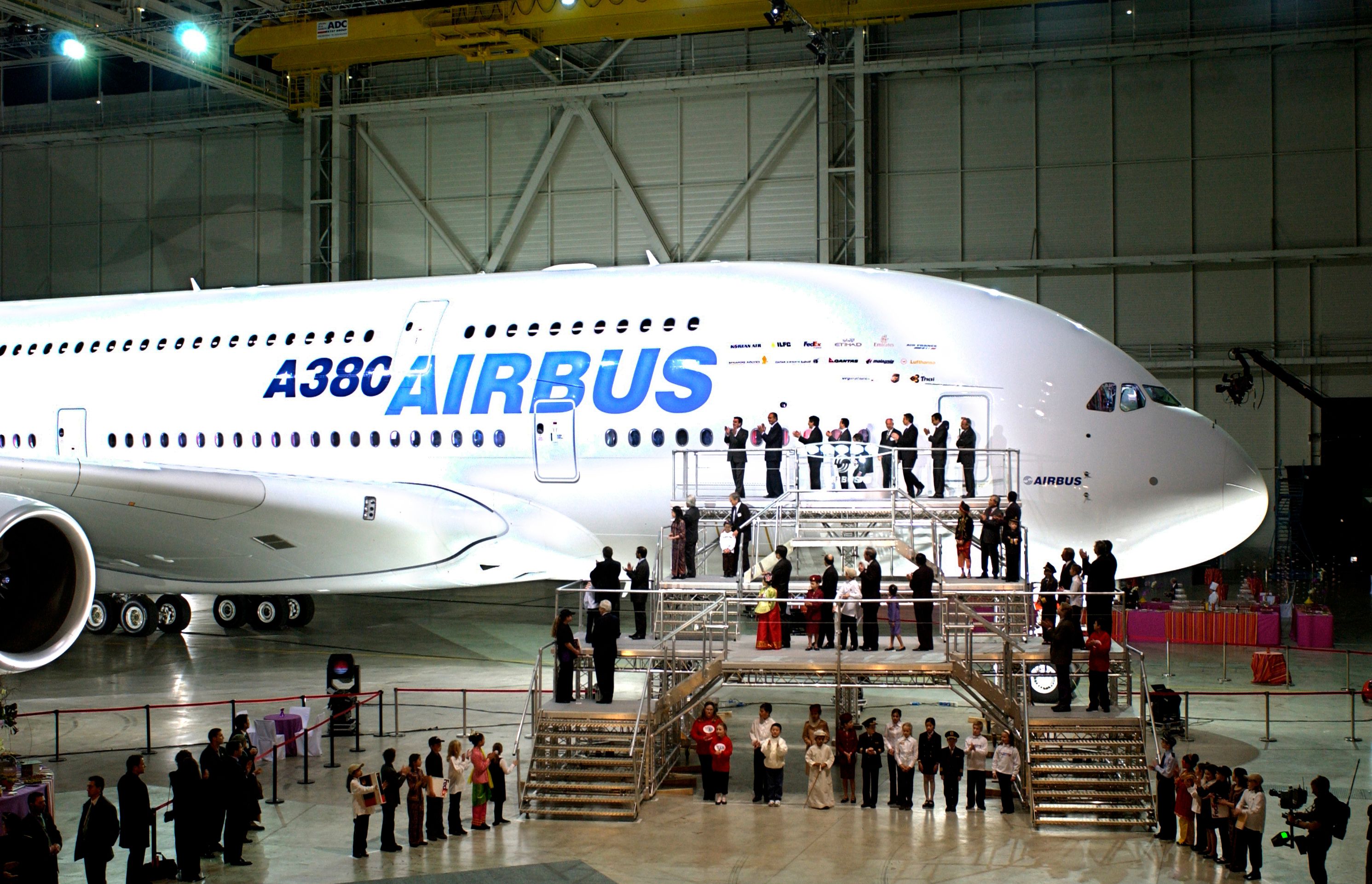 A380 reveal first A380 reveal