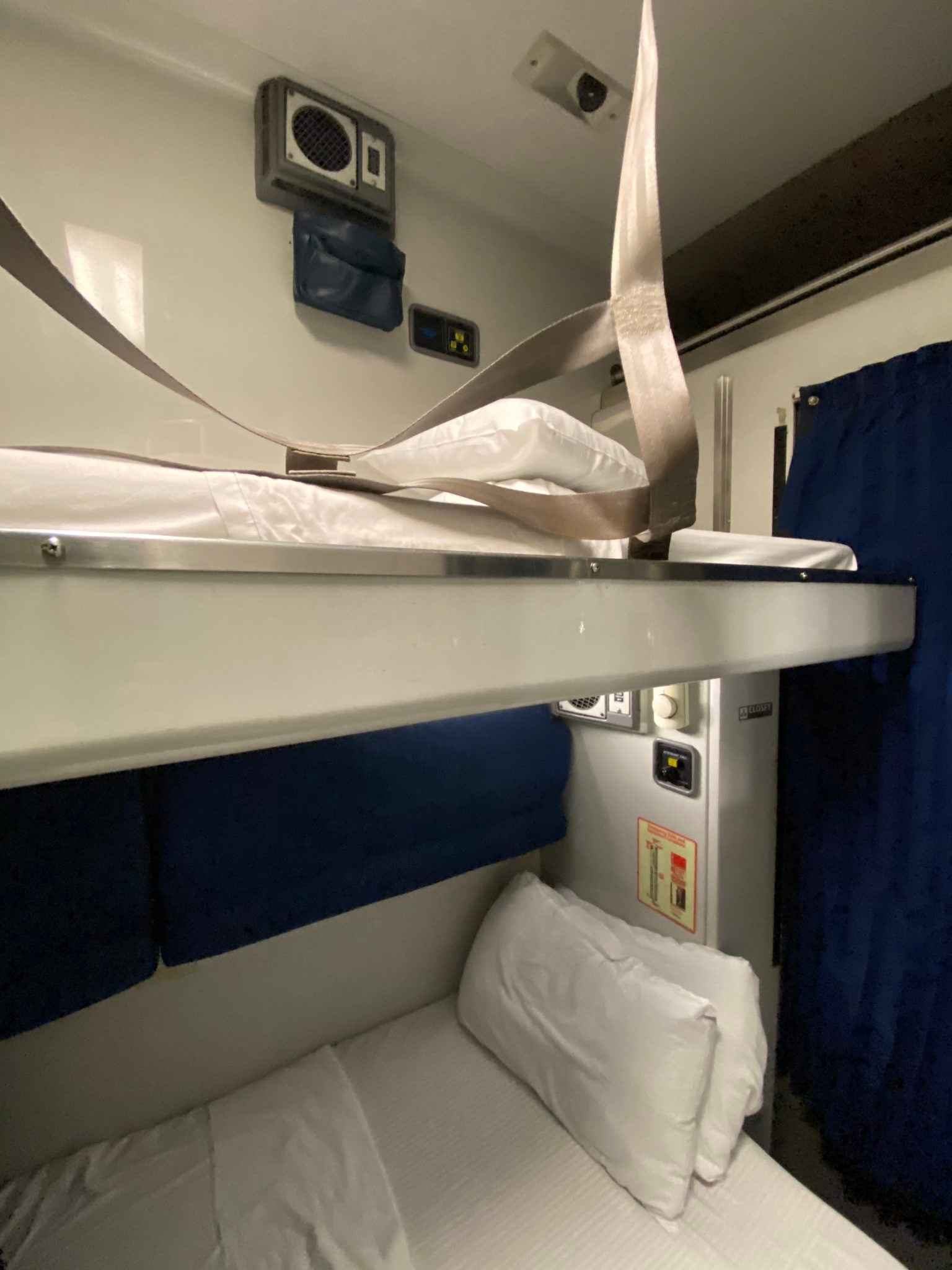 Amtrak Silver Meteor Sleeper Service Review D C To Miami   Amtrak Bedroom Both Bunks 1536x2048 