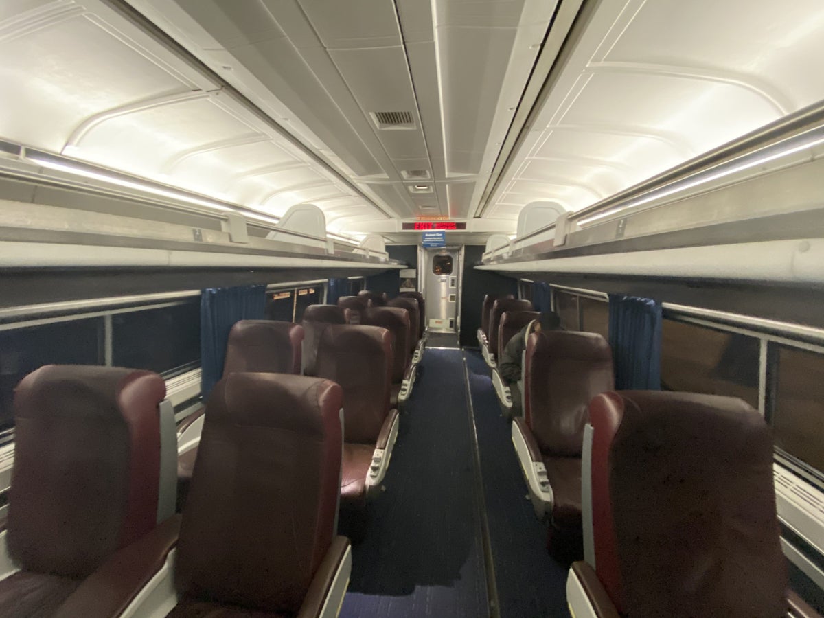 Amtrak Vermonter Business Class Layout