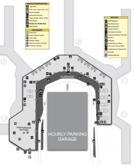 Baltimore Washington International Airport [bwi] - Terminal Guide