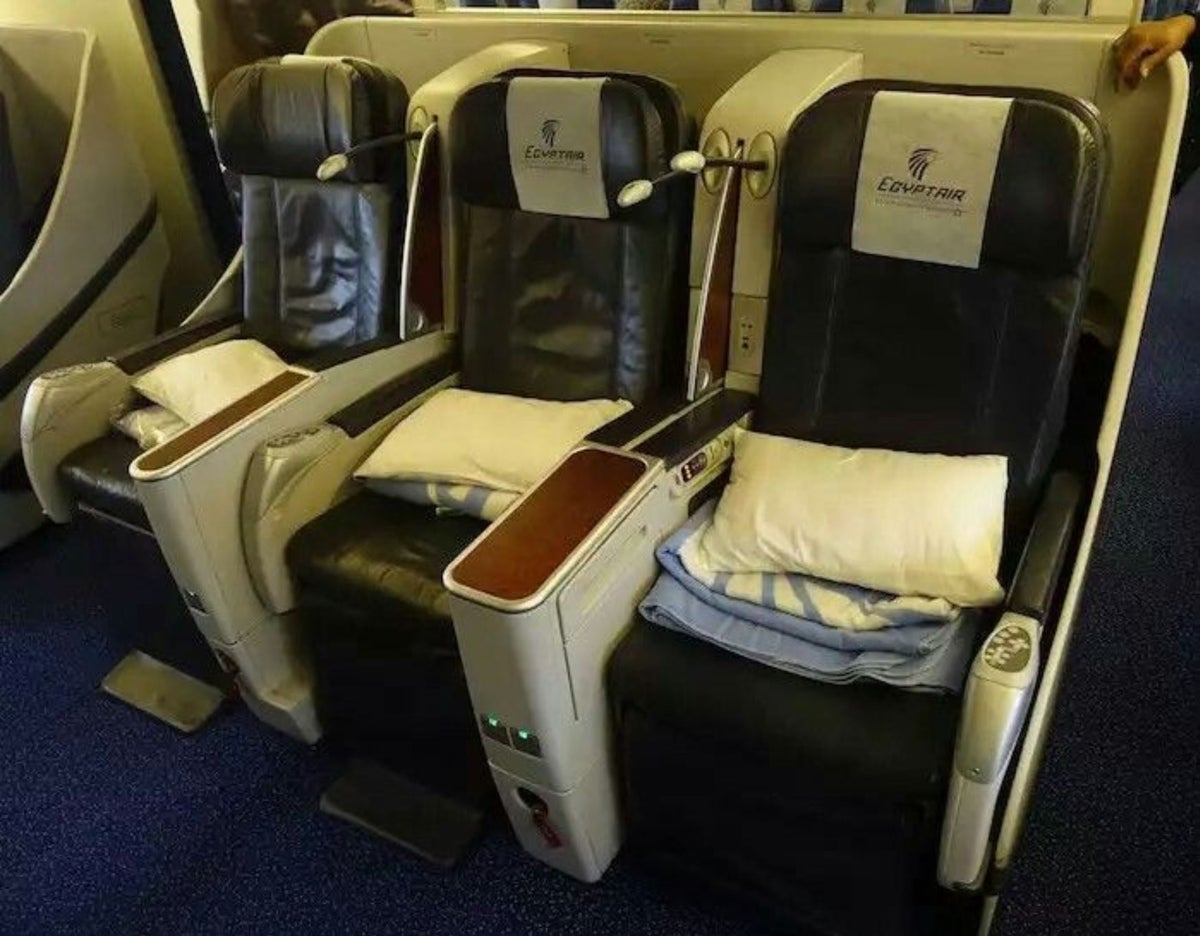 Egyptair Business Class
