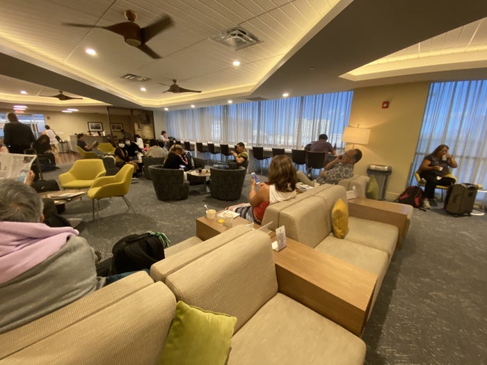 Hawaiian Airlines Plumeria Lounge Honolulu Exiting Priority Pass
