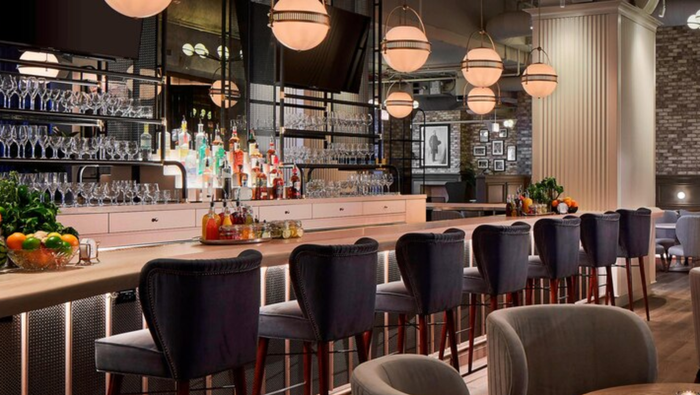 Hotel Zachary Chicago a Tribute Portfolio Hotel Bar View