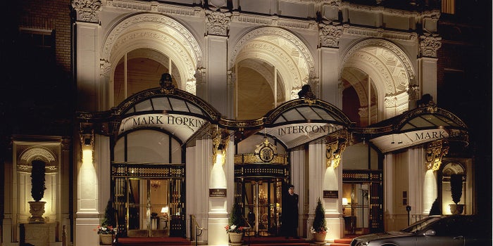 InterContinental Hotels Mark Hopkins San Francisco Exterior View