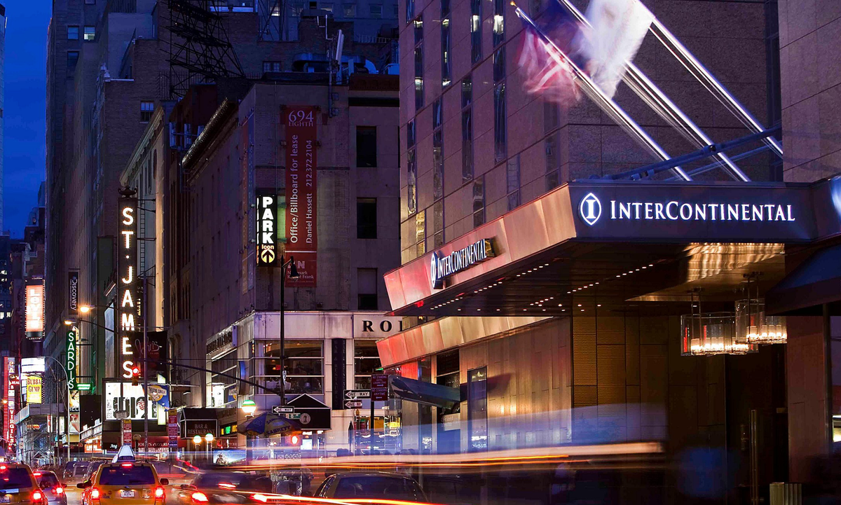 InterContinental Hotels New York Times Square Exterior View