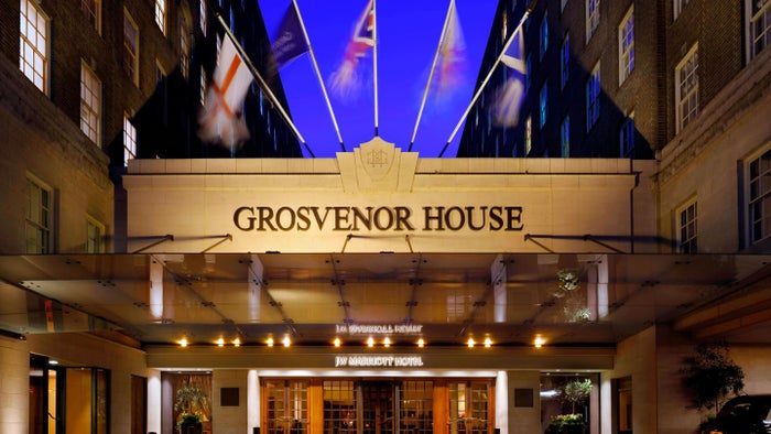 JW Marriott Grosvenor House London Exterior View JW Marriott Grosvenor House London Exterior View