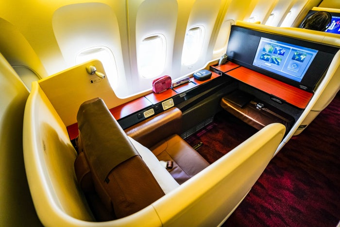 Japan Airlines Boeing 777 300ER First Class JAL Suite 2A Japan Airlines Boeing 777 300ER First Class JAL Suite 2A