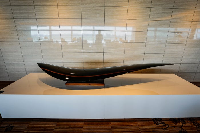 Japan Airlines First Class Lounge