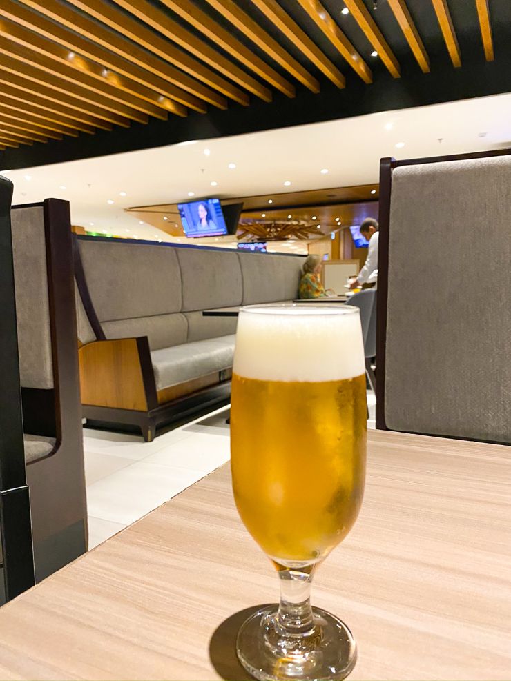 Plaza Premium Lounge Rio Beer