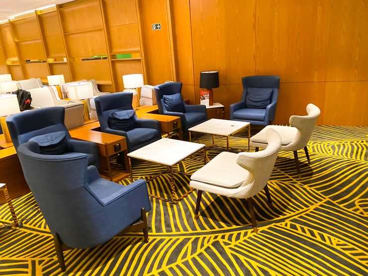Plaza Premium Lounge Rio Sitting Area