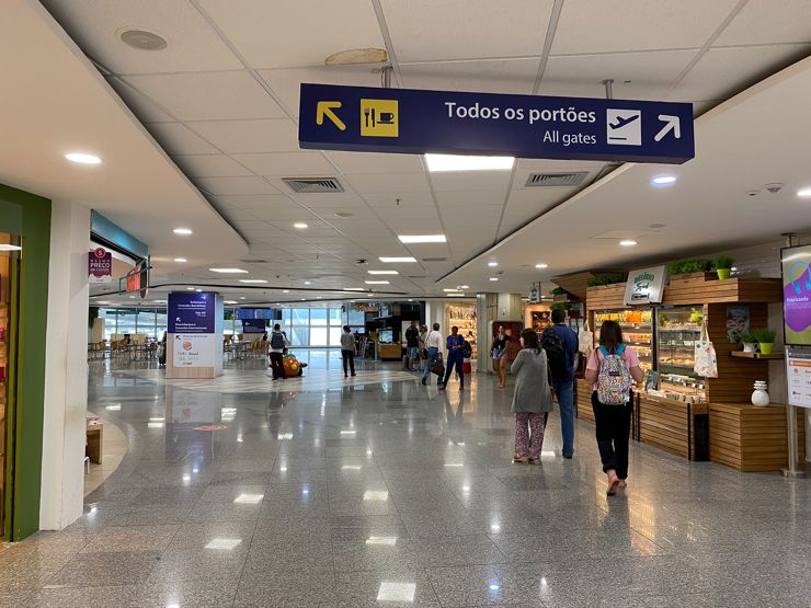 Rio de Janeiro International Airport Domestic Departures GIG