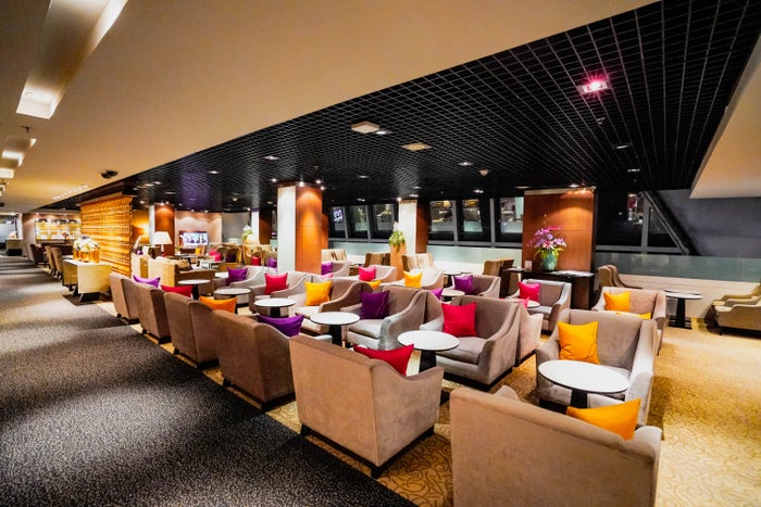 Thai Airways Royal First Lounge Seating 1